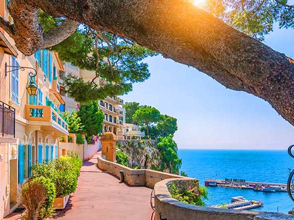 Montecarlo, France, Italie 