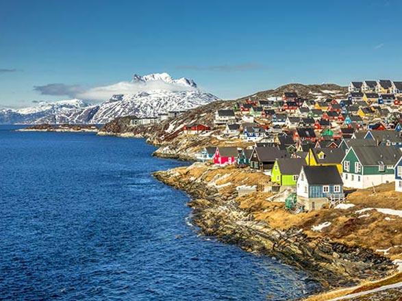 Nuuk à Reykjavik.. 