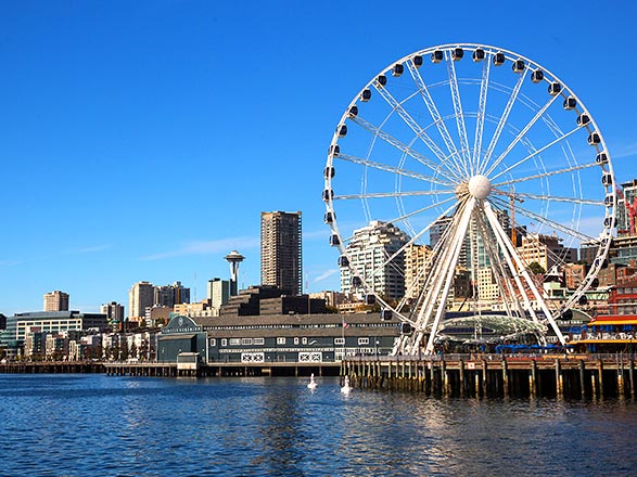 Une nuit sur la côte nord-ouest de l'Amérique : de Seattle à Vancouver 