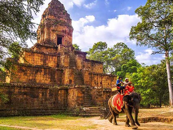 Des temples d'Angkor au delta du Mékong (1R3) 