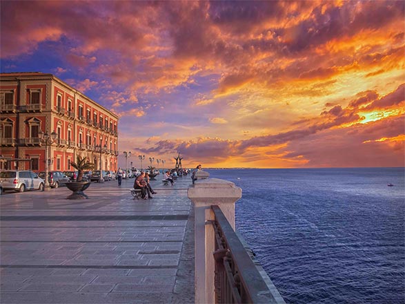 Malte, Italie, Corse, France 