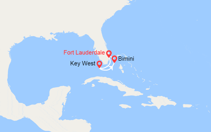 Carte de l'itinéraire