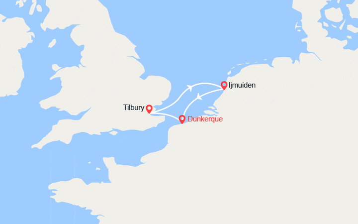 Carte de l'itinéraire