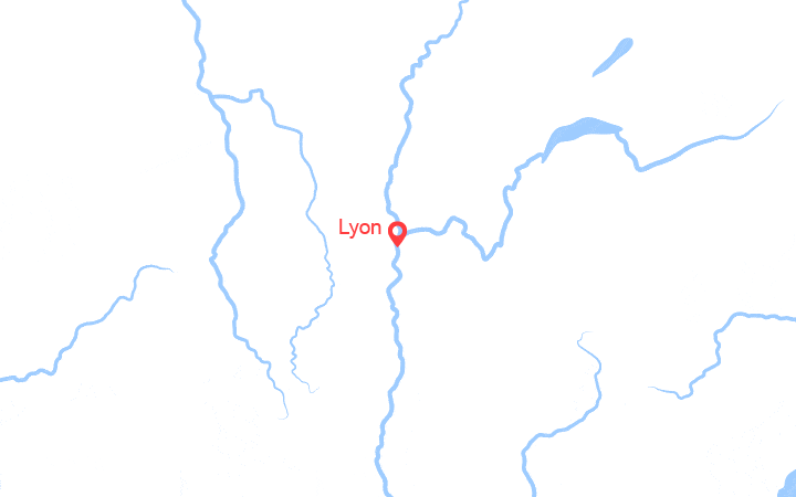Carte itinéraire croisière La fête des Lumières à Lyon (DDE_PP)