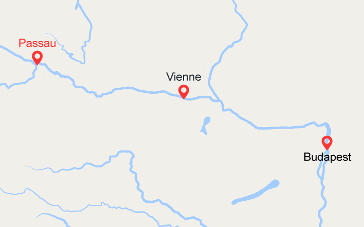 Carte de l'itinéraire