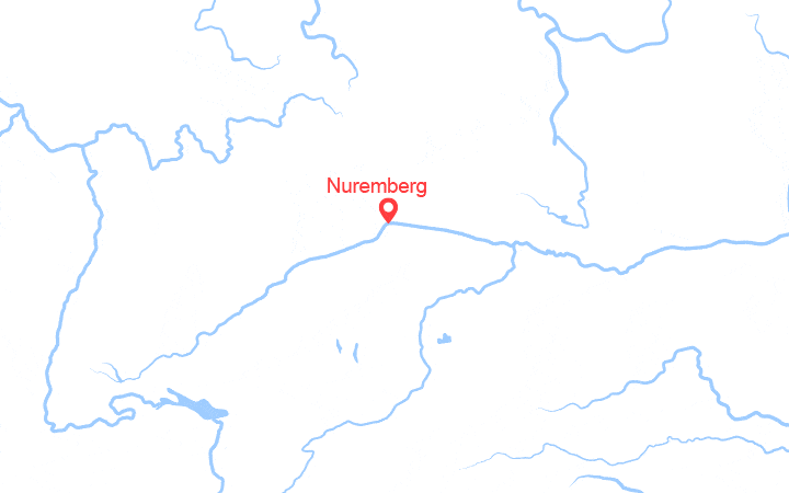 Carte itinéraire croisière Marché de Noël