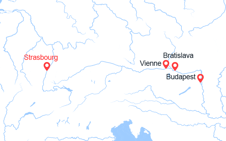 Carte de l'itinéraire
