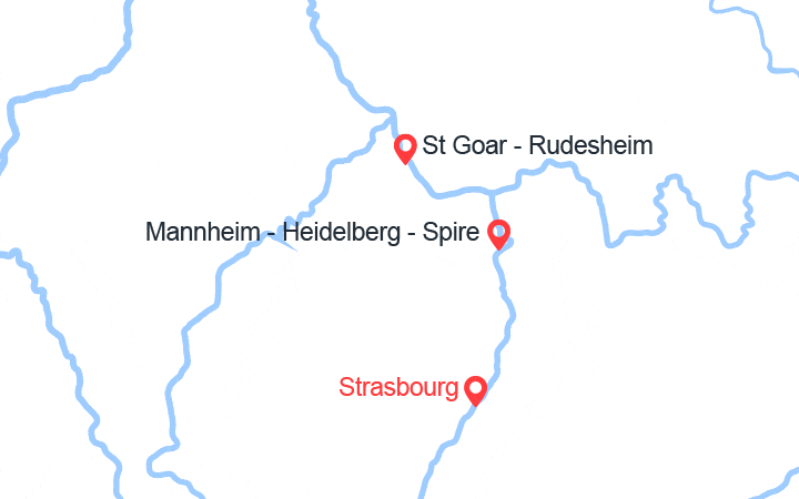 Carte de l'itinéraire