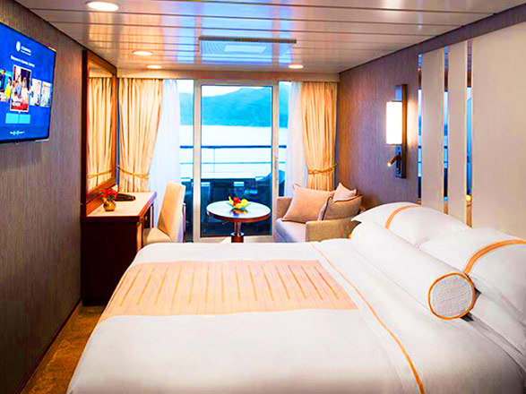 Cabine balcon Azamara Quest