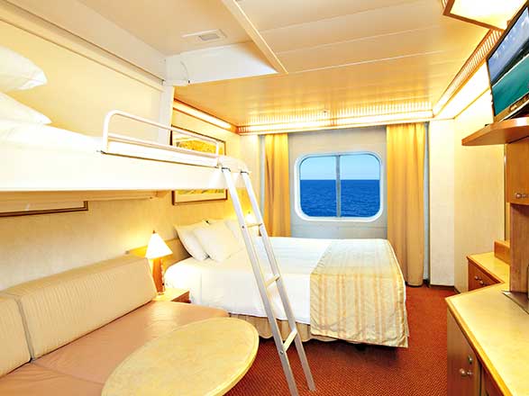 Cabine extérieure Carnival Spirit