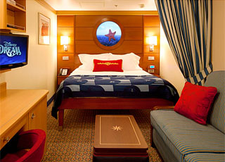 Cabine intérieure Disney Dream
