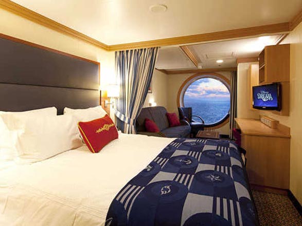 Cabine extérieure Disney Fantasy