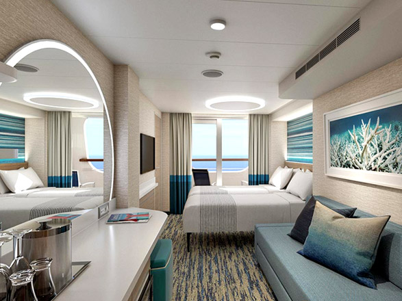 Cabine balcon Mardi Gras