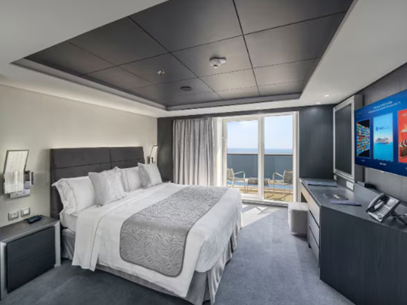 Yacht club royale balcon MSC Euribia