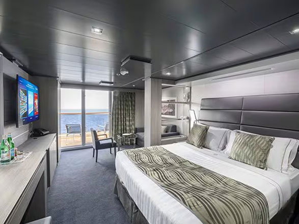 Yacht club deluxe balcon MSC Seascape